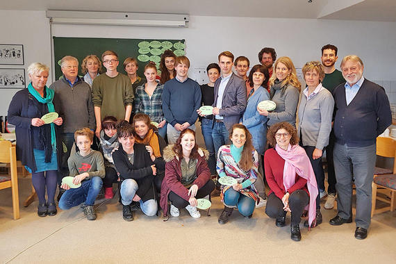 Teilnehmer des Jugend-Partizipations-Workshops in Rimsting Foto: AUV