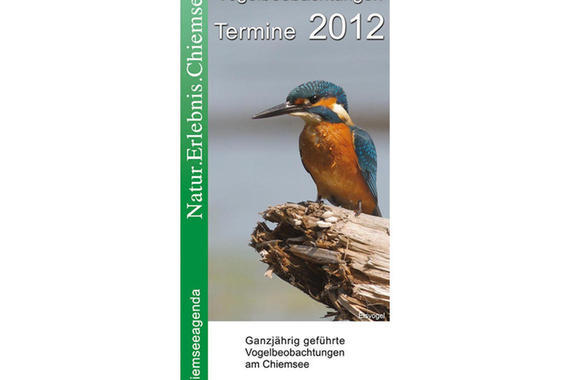 Faltblatt Vogeltermine 2012 - Titelseite