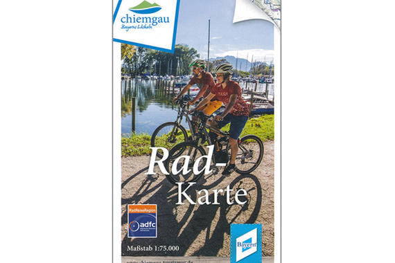 Radkarte Chiemgau des Chiemgau Tourismus e.V.