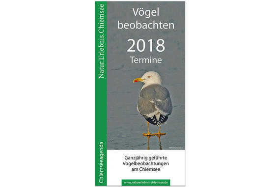 Titelseite Vogelfaltblatt 2018  Grafik: Claus Linke