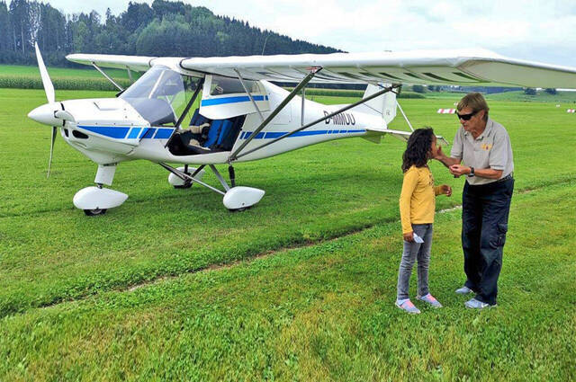 Flugvorbereitungen  Foto: Hans Fritz
