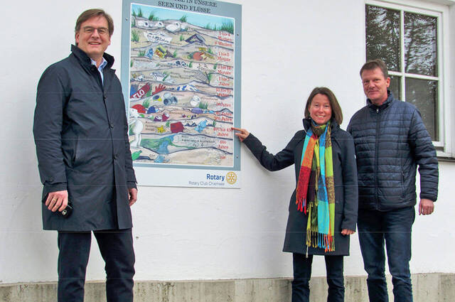 Geschenk des Rotary Club Chiemsee 