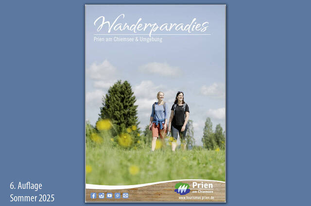 Wanderparadies Prien - Titelseite