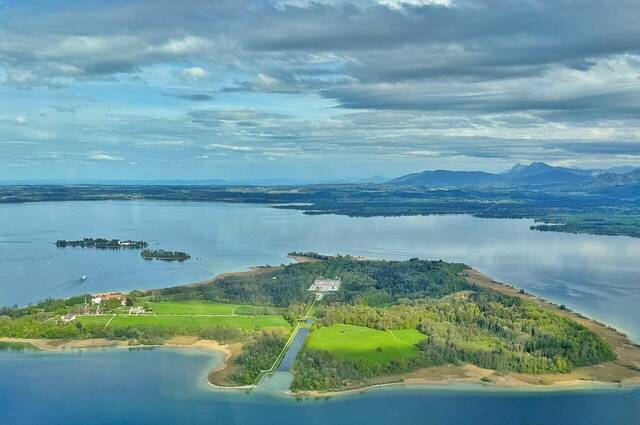 Foto: Herreninsel mit Chiemsee, Hans Fritz