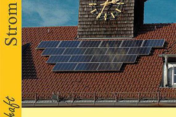 Titelseite des Faltblattes der Priener Solargesellschaft