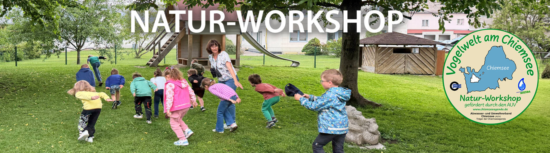 Natur-Workshop  Grafik: Claus Linke + Larissa Rutkowski, Chiemseeagenda