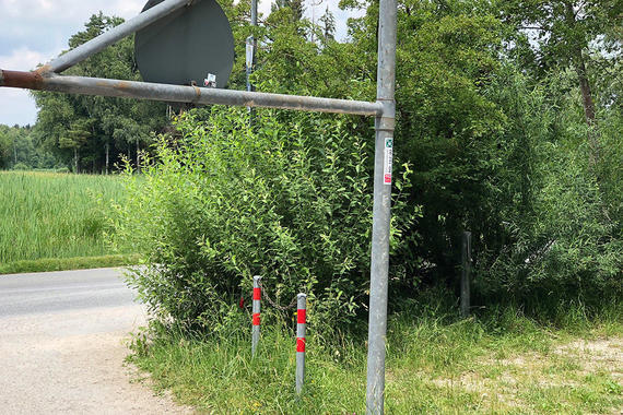 Rettungstreffpunkt RO-162-02  (Gemeinde Prien)  Foto: Claus Linke