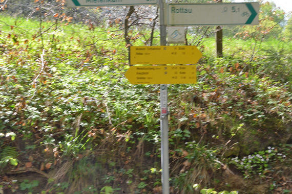 Rettungstreffpunkt TS-159-05  (Gemeinde Übersee)  Foto: Claus Linke